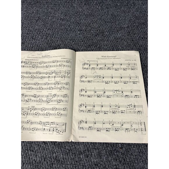 28 Pleasing Studies 1956 Paperback Piano Song Book Ella Ketterer Theodore Presse - Picture 4 of 10